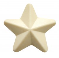 Sternseife im bedruckten Organzas&auml;ckchen goldfarben...