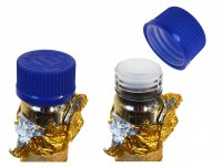 Bade- und Duschgel in Piccoloflasche goldfarben Badezusatz