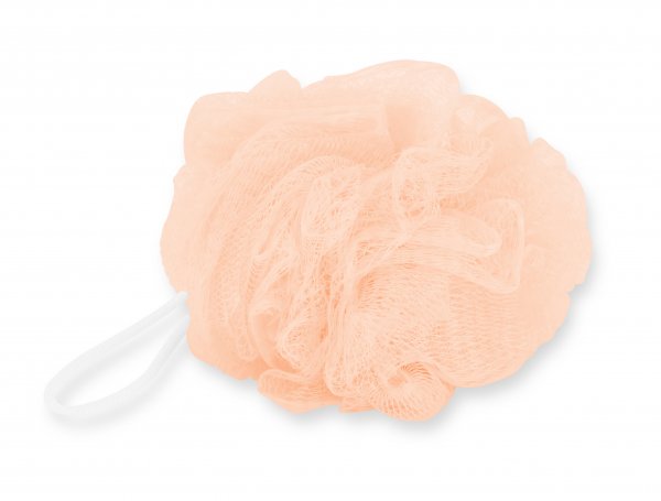 Peelingschwamm &quot;Colours&quot; Badeschwamm Netzschwamm NUDE