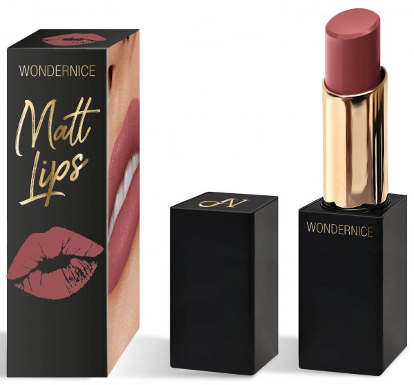 Lippenstift &quot;Matt Lips&quot; Cinnamon mit Magnetverschluss