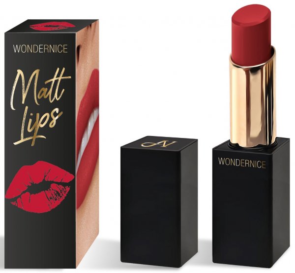 Lippenstift &quot;Matt Lips&quot; Narcotic Red mit Magnetverschluss