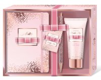 Geschenk Set &quot;Powder Rose&quot; mit Notizbuch