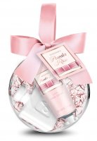 Kugel Geschenkset &quot;Powder Rose&quot; mit Schleife...