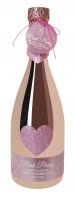 Bade- und Duschgel in Champagnerflasche ros&egrave;farben...