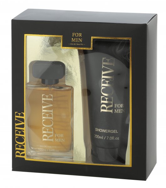 Parf&uuml;mgeschenkset &quot;RECEIVE&quot; f&uuml;r Herren 2tlg.