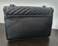 Handtasche &quot;ROCK IT&quot; mit Ketten Applikation und...