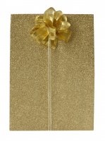 Glitter Gold Geschenktasche L